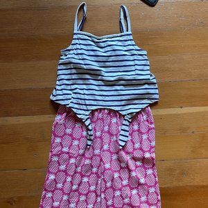 Stripe/Pineapple jumpsuit